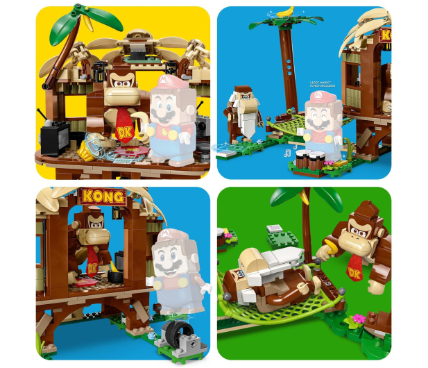LEGO Super Mario 71424 Domek na drzewie Donkey Konga - 1159397 - zdjęcie 5